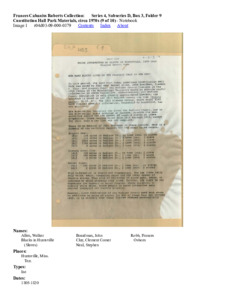 Constitution Hall Park Materials, circa 1970s (9 of 10)