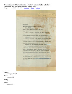 Constitution Hall Park Materials, circa 1970s (4 of 10)