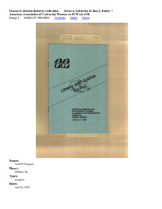 American Association of University Women (AAUW) (6 of 8)