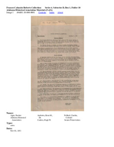 Alabama Historical Association  Materials (5 of 6)