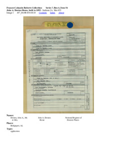 John A. Denton Home, built in 1893