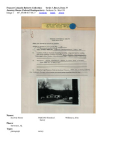 Jacoway House (Federal Headquarters)