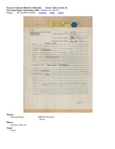 Stevenson Depot, built before 1862