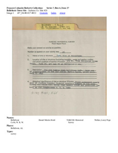 Bellefonte Town Site