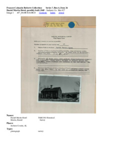 Daniel Martin Hotel, possibly built 1845