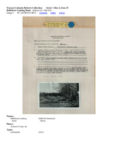 Bellefonte Landing Road