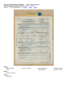 Old Morgan Home, built circa 1850