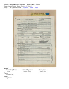 James Moody Proctor Home