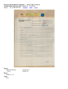 Venable Home,  built circa 1839