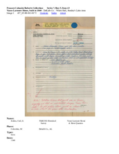 Vance Larmore Home, built in 1840