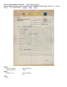 Shannon House, Lebanon County Courthouse (from 1853-1876), built in 1842<br /><br />
