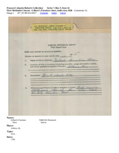 First Methodist Church - Gilbert's Furniture Store, built circa 1836