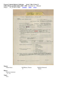 Gilbert House, possibly built in 1840 - 1850