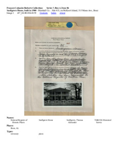 Snellgrove Home, built in 1900