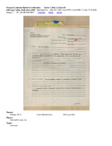 Old Log Cabin, built circa 1845