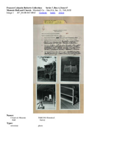 Masonic Hall and Church