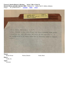 Bennett House, probably built late 1800s