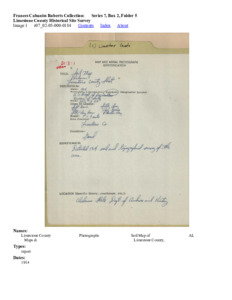 Limestone County Historical Site Survey