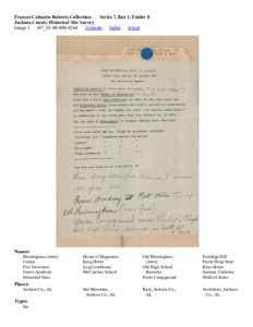 Jackson County Historical Site Survey