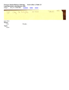 Legal Documents, miscellaneous, 1856