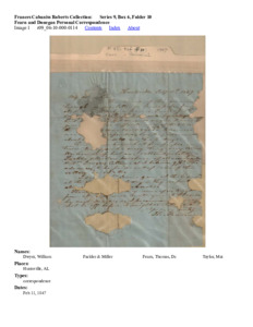 Fearn and Donegan Personal Correspondence