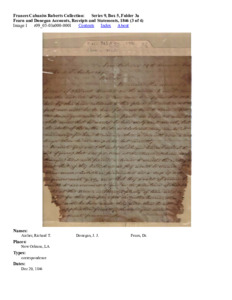 Fearn and Donegan Accounts, Receipts and Statements, 1846 (3 of 4)