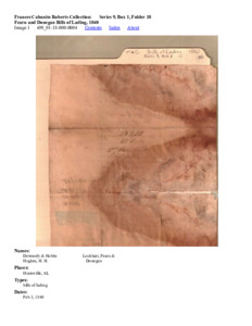 Fearn and Donegan Bills of Lading, 1840