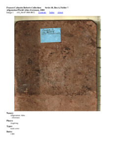 AllgemeinerWorld Atlas (German), 1808