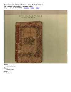 The American Tract Society, "The Fourth of July"