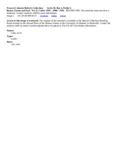 Ramer, Emma and Earl, "Ira N. Chiles: 1891 - 1980," 1982