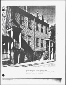 Architecture notebook 80: Dennis Tenements at Lincoln Street in Savannah, Ga.