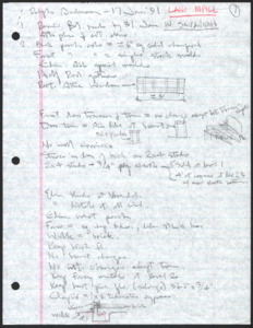Architecture notebook 27: Pulaski Square Infill House, or the New Mills Lane House, in Pulaski Square, Savannah, Georgia.