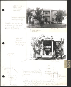 Architecture notebook 22: Maroney House, at 740 Lynchburg Hwy, Mulberry, Tennessee.