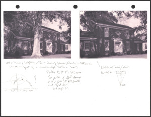 Architecture notebook ##: House, in Leighton, Alabama.