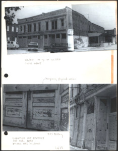 Architecture notebook 13: Cullman Ice Factory, at 1st Ave. East, Cullman, Alabama.