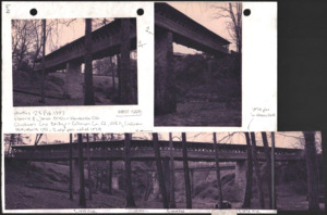 Architecture notebook 50: Clarkson Covered Bridge, on US Hwy 278, Bethel, Alabama.