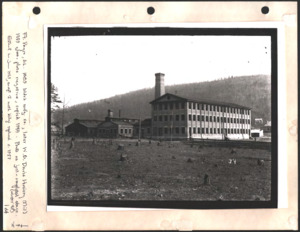 Architecture notebook 24: W.B. Davis Hosiery Mill, in Fort Payne, Alabama.