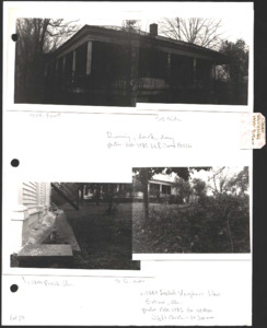 Architecture notebook 4: Vaughan House, in Eutaw, Ala.