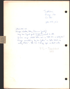 Architecture notebook 10: Morgan House, Scottsboro, Ala.