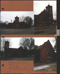 Architecture notebook 19: Trinity Episcopal Church, in Florence, Alabama.
