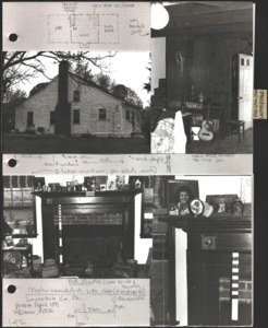 Architecture notebook 33: Rhodesville Log Cabin, in Rhodesville, Alabama.