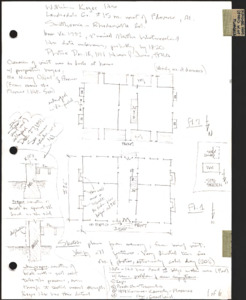 Architecture notebook 34: Koger House, west of Florence, Alabama.