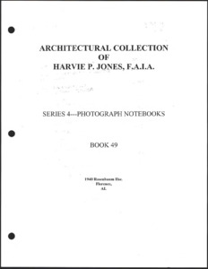 Architecture notebook 49: Rosenbaum House, in Florence, Alabama.