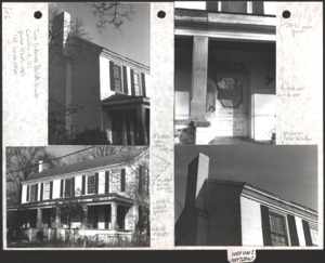 Architecture notebook 6: Homes in Courtland, Ala.