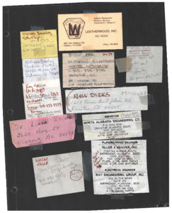 Architecture notebook 29: Wheeler House, Cotton Garden, and Pond Spring, in Lawrence County, Alabama.