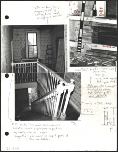 Architecture notebook 57: Draper Residence, on Clinton Ave., Courtland, Alabama.