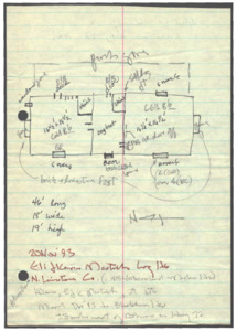 Architecture notebook 66: Co 55 Pettusville Rd in Limestone County, Ala.