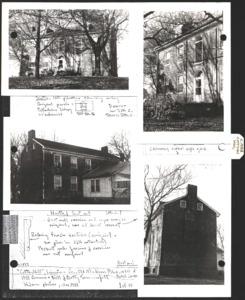 Architecture notebook 4: Cotton Hill, on Old Madison Pike, Limestone County, Ala.