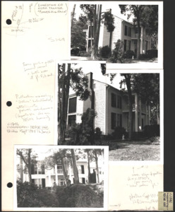 Architecture notebook 23: Washington-Pryor House, or Flower Hill Farm, in Limestone County, Alabama.