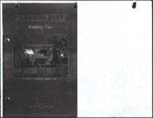 Architecture notebook 40: Various Structures in Mooresville, Alabama.